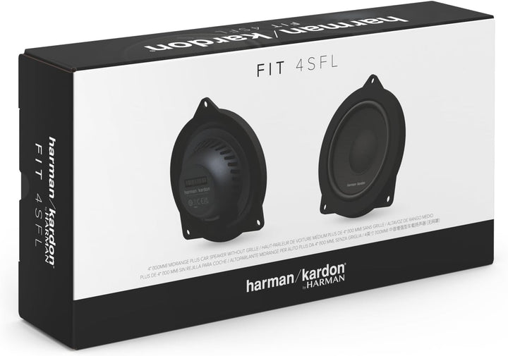 Harman Kardon FIT 4SFL Koaxial Lautsprecher Auto 10mm (4 Zoll): Car HiFi Lautsprecher mit 45W RMS un