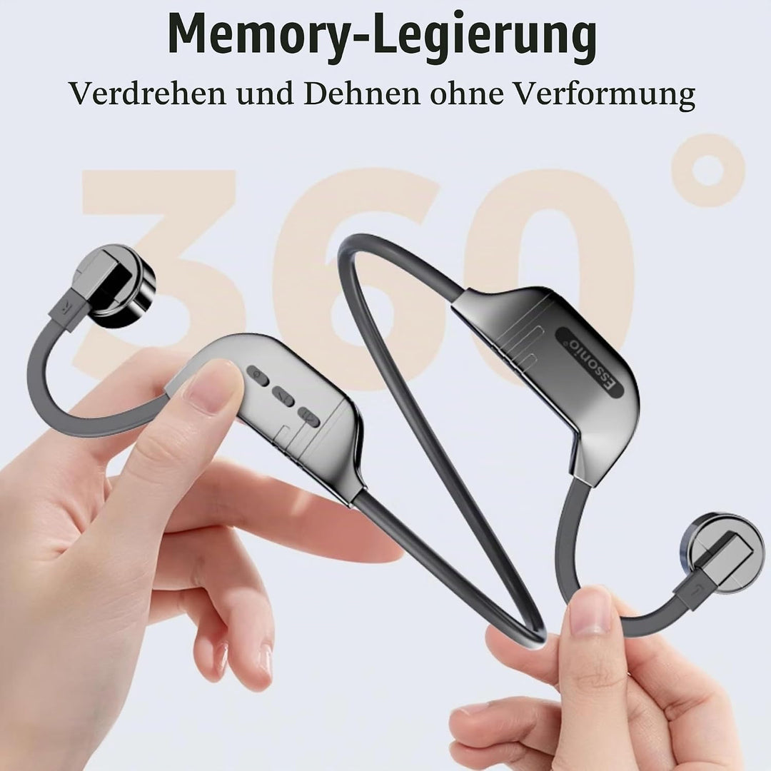 Open Ear wasserdichte Kopfhörer Schwimmen 32G Speicher 10 Stunden Musikgenuss Surround-Sound ACA-Res