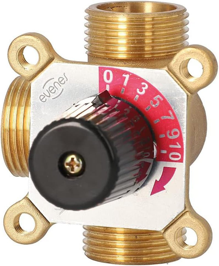 Evenes 3-Wegemischer Typ 3A Easyflow AG DN32 1 1/4'' KV9,0 Messing 3-Wege-Mischer