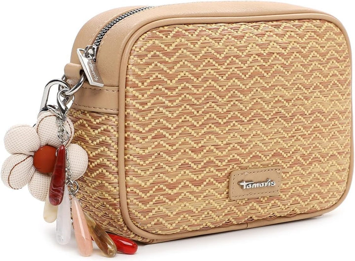 Tamaris Umhängetasche TAS Konstantina 34260 Damen Handtaschen Zweifarbig Sand Einheitsgrösse, Sand E