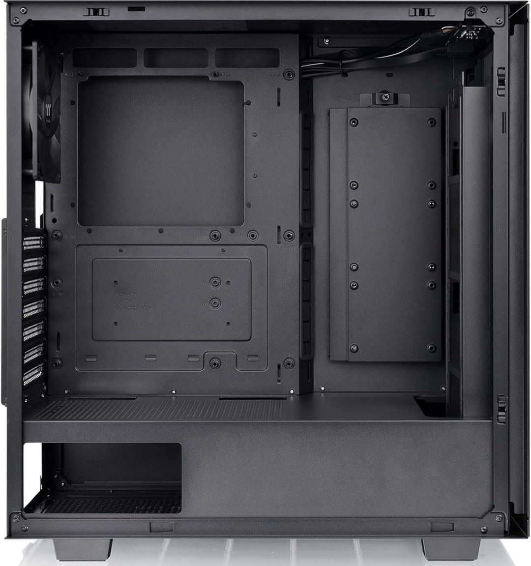 Thermaltake Divider 300 TG Air Black | Mid-Tower-ATX-PC-Gehäuse | gehärtetes Glasseitenteil | Mesh-P