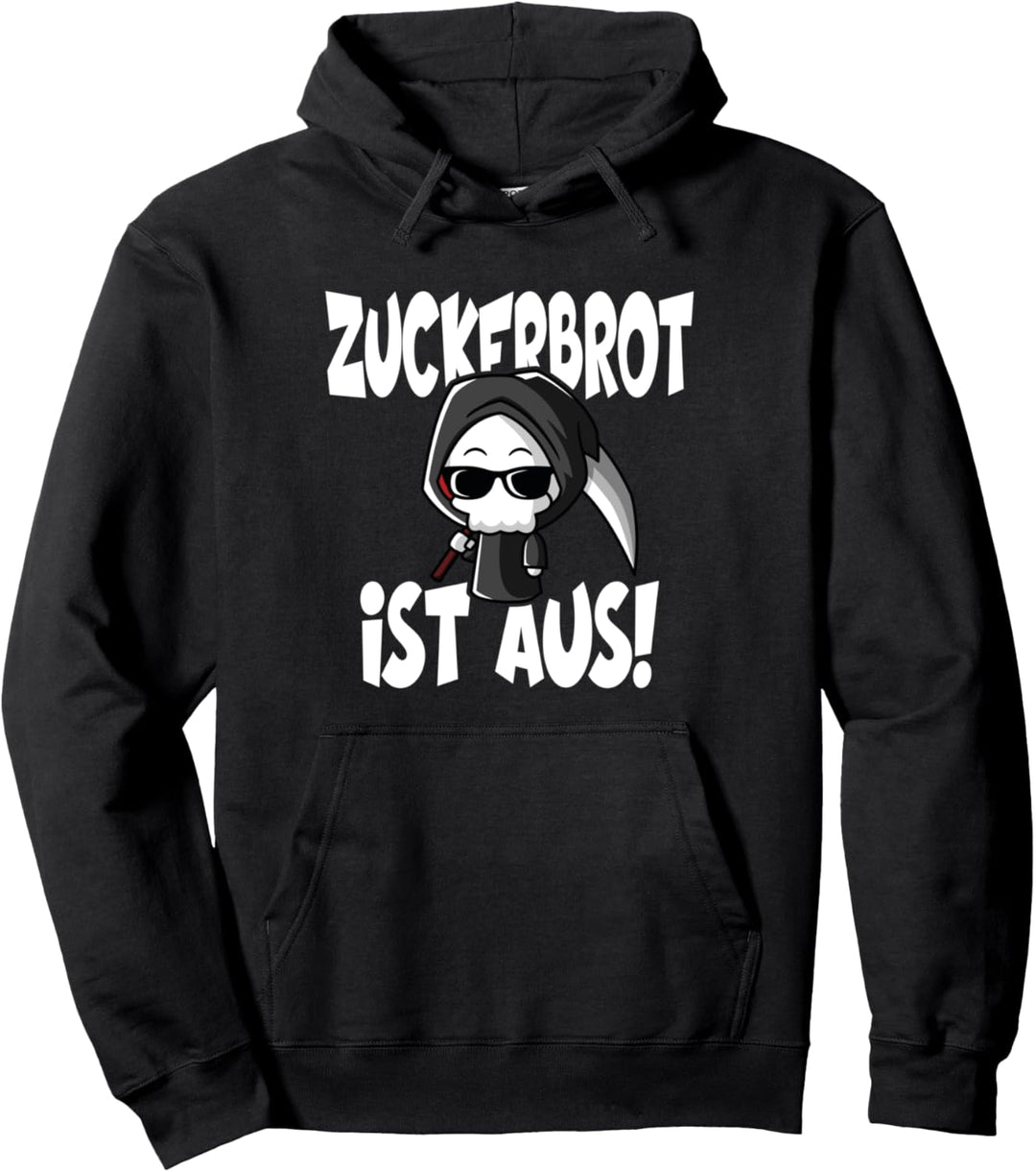 Zuckerbrot Ist Aus Geduldsfaden Lustiger Spruch Damen Pullover Hoodie