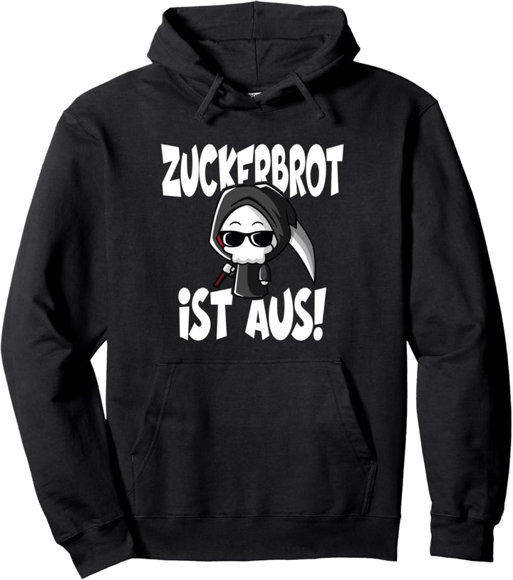 Zuckerbrot Ist Aus Geduldsfaden Lustiger Spruch Damen Pullover Hoodie