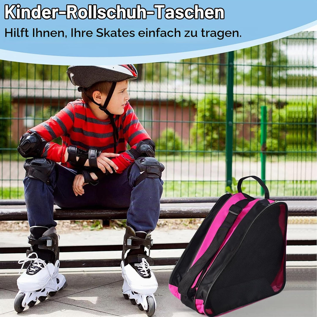 SLTAXAR Rollschuh Tasche Inliner Tasche Kinder Skatertasche Schlittschuhe Tasche für Inliner Ice Ska