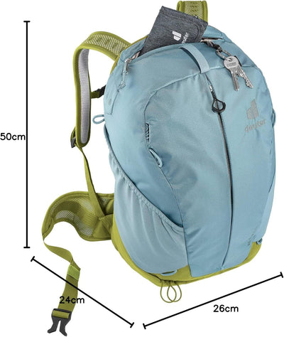 deuter AC Lite 21 SL Damen Wanderrucksack Dusk-moss 21 L Einfarbig, Dusk-moss 21 L Einfarbig