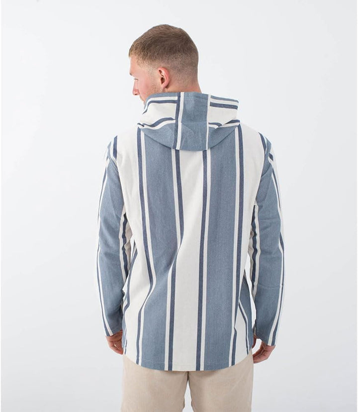 Hurley Herren Og Hooded Poncho Tshirt, Schwarze Kombi.