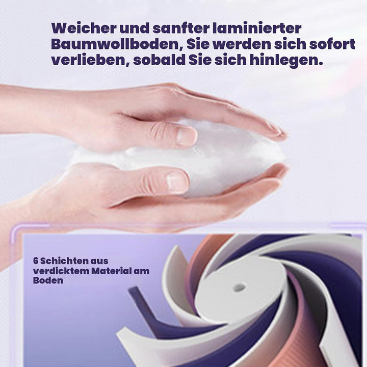 Aufblasbare Badewanne für Erwachsene, mit Fusspumpe, tragbare Faltfunktion, Luftbadewanne Spa mit ru
