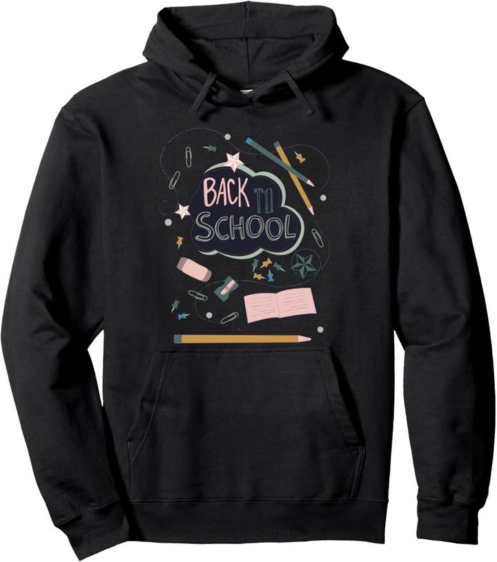Willkommen zurück in der Schule Lehrer Schüler Kindergarten Pullover Hoodie