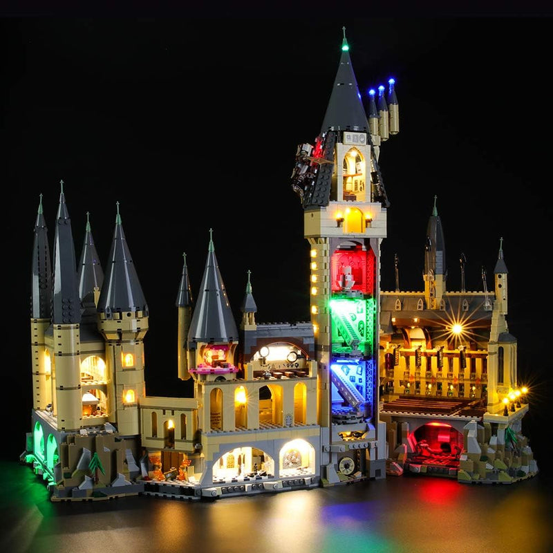 BRIKSMAX Led Beleuchtungsset für Lego Harry Potter Schloss Hogwarts,Kompatibel Mit Lego 71043 Bauste