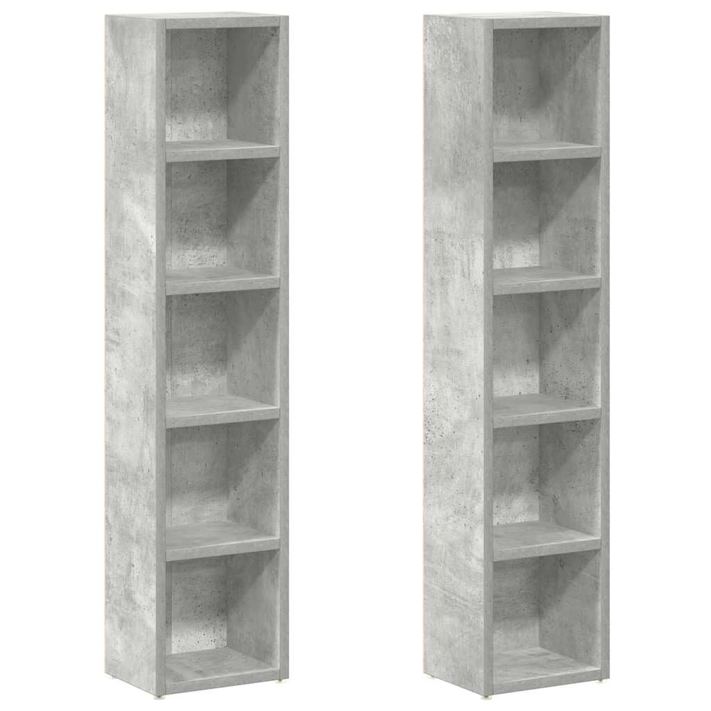vidaXL 2x CD Regal Ständer Standregal Wandregal Medienregal Dekoregal Aufbewahrung Büroregal für 160