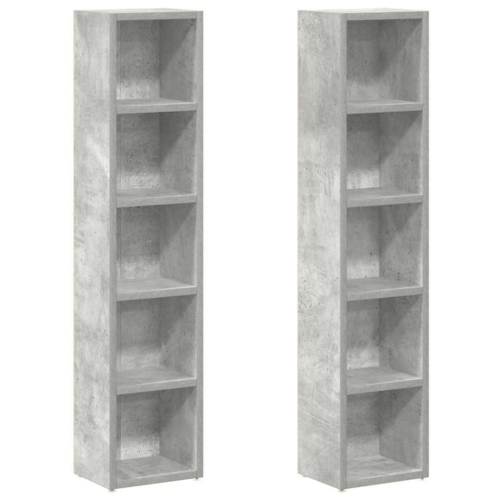 vidaXL 2x CD Regal Ständer Standregal Wandregal Medienregal Dekoregal Aufbewahrung Büroregal für 160