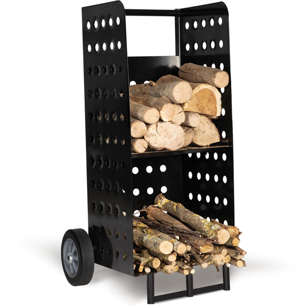 Holzwagen aus Metall