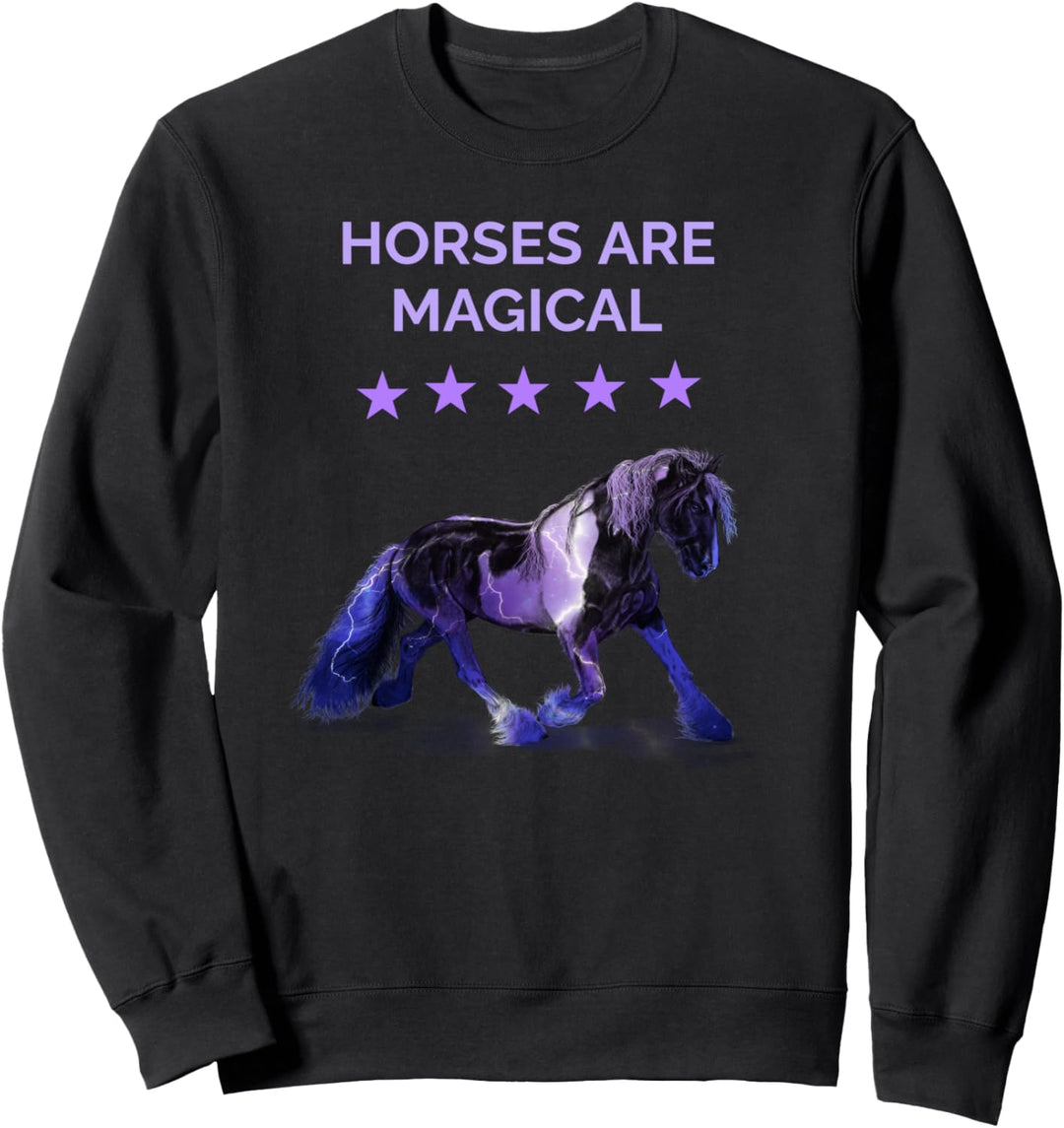 Pferde sind magisch Sweatshirt