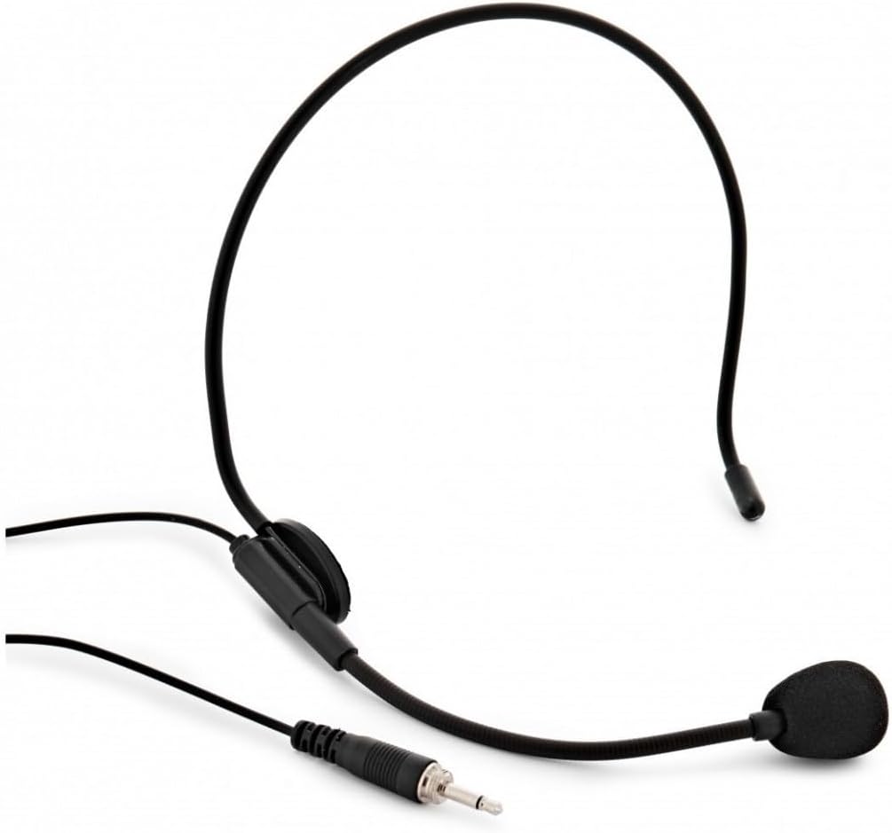 SUBZERO Drahtloses Mikrofonset mit Headset- und Lavalier-Mikrofonen