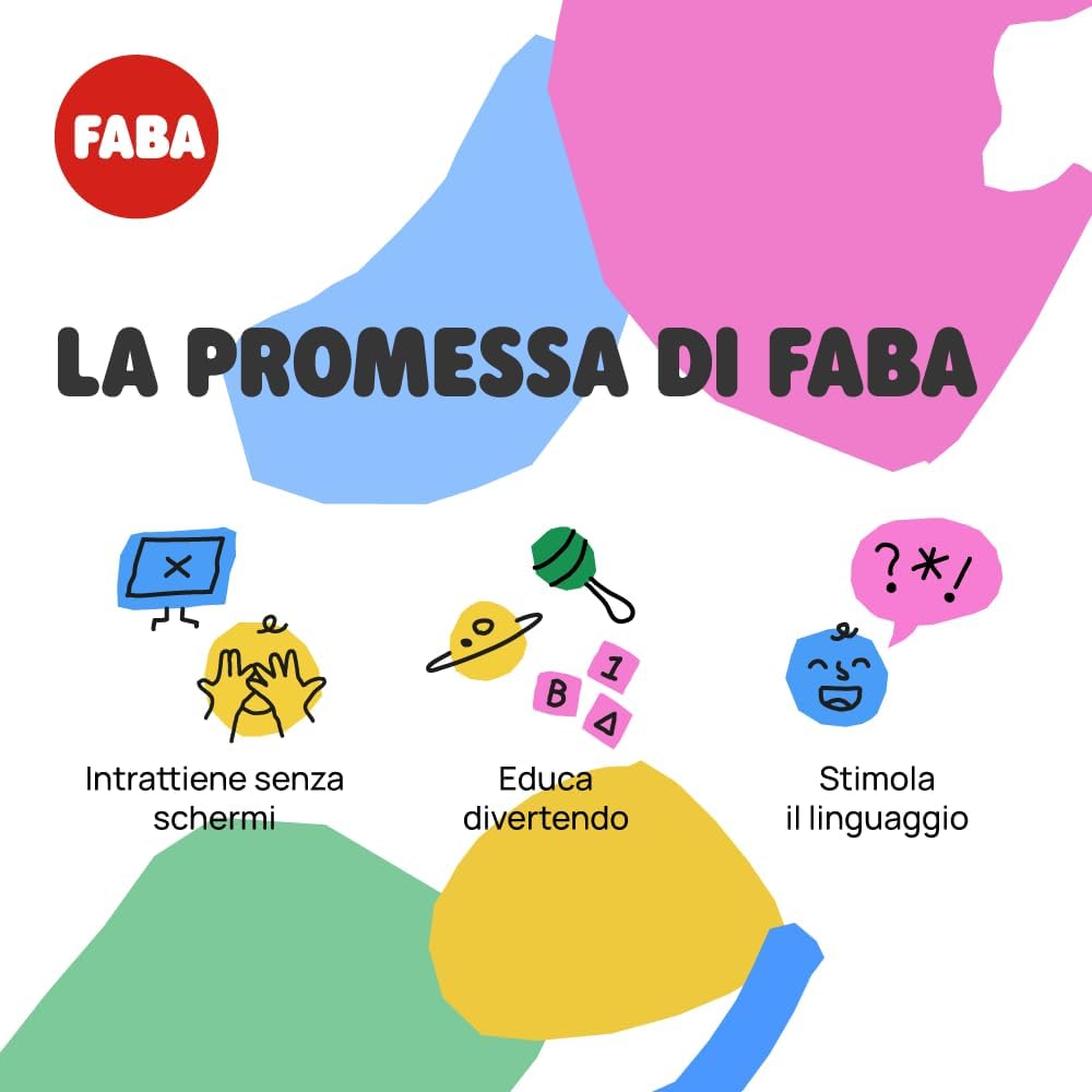 FABA + Interaktiver Geschichtenerzähler für Kinder mit Audioinhalten von 0 bis 10 Jahren, Audiobox m