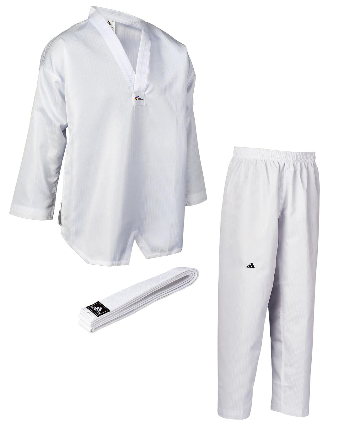 adidas Taekwondoanzug Start II Eco | Dobok mit neuem WT Logo | für Kinder und Erwachsene | Leicht un