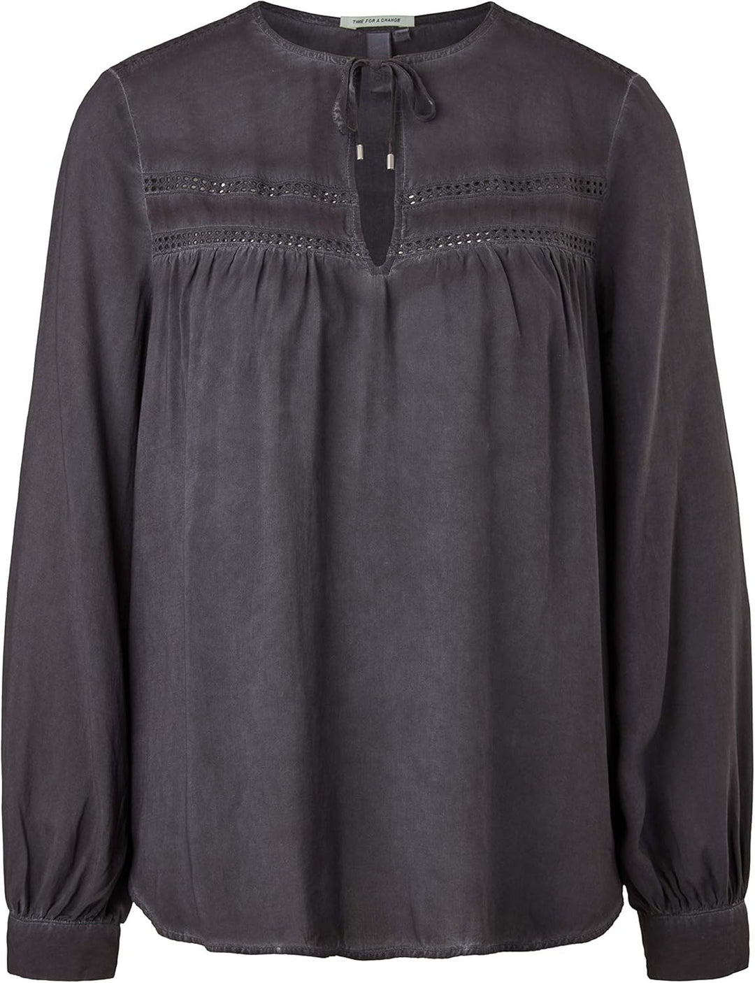 QS Damen Bluse 38 Faded Black, 38 Faded Black