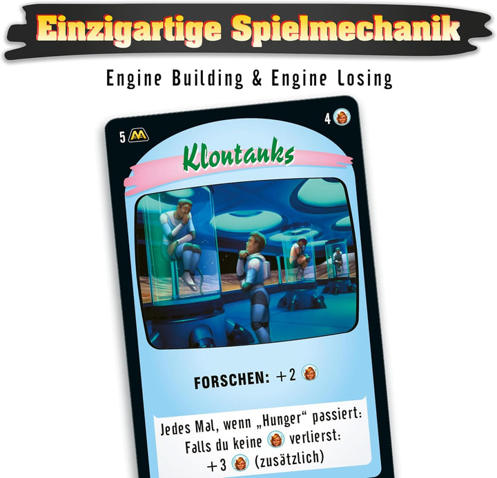 Ravensburger 25161 Alea Moon Colony Bloodbath - Brettspiel für Familien und Erwachsene ab 14 Jahren