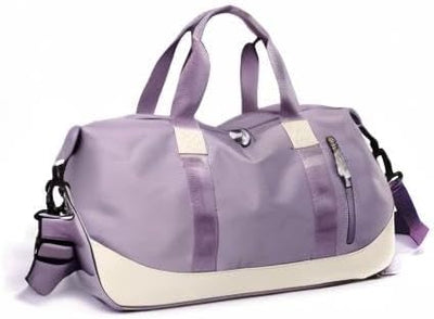 FANDARE Damen Reisetaschen Duffle Bag Nylon Sporttasche Faltbare Sporttasche Weekender Übernachtung