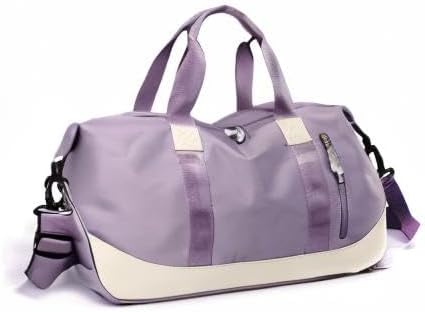 FANDARE Damen Reisetaschen Duffle Bag Nylon Sporttasche Faltbare Sporttasche Weekender Übernachtung