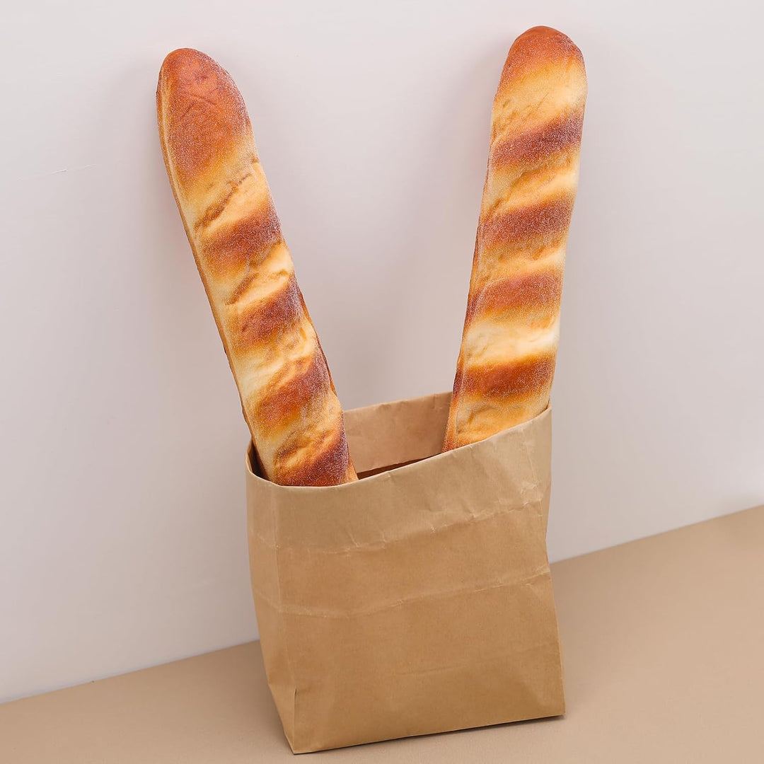 Gresorth 47cm Künstliche Lang Brot Requisite Gefälschte Baguette Simulation Lebensecht Nachspeise fü