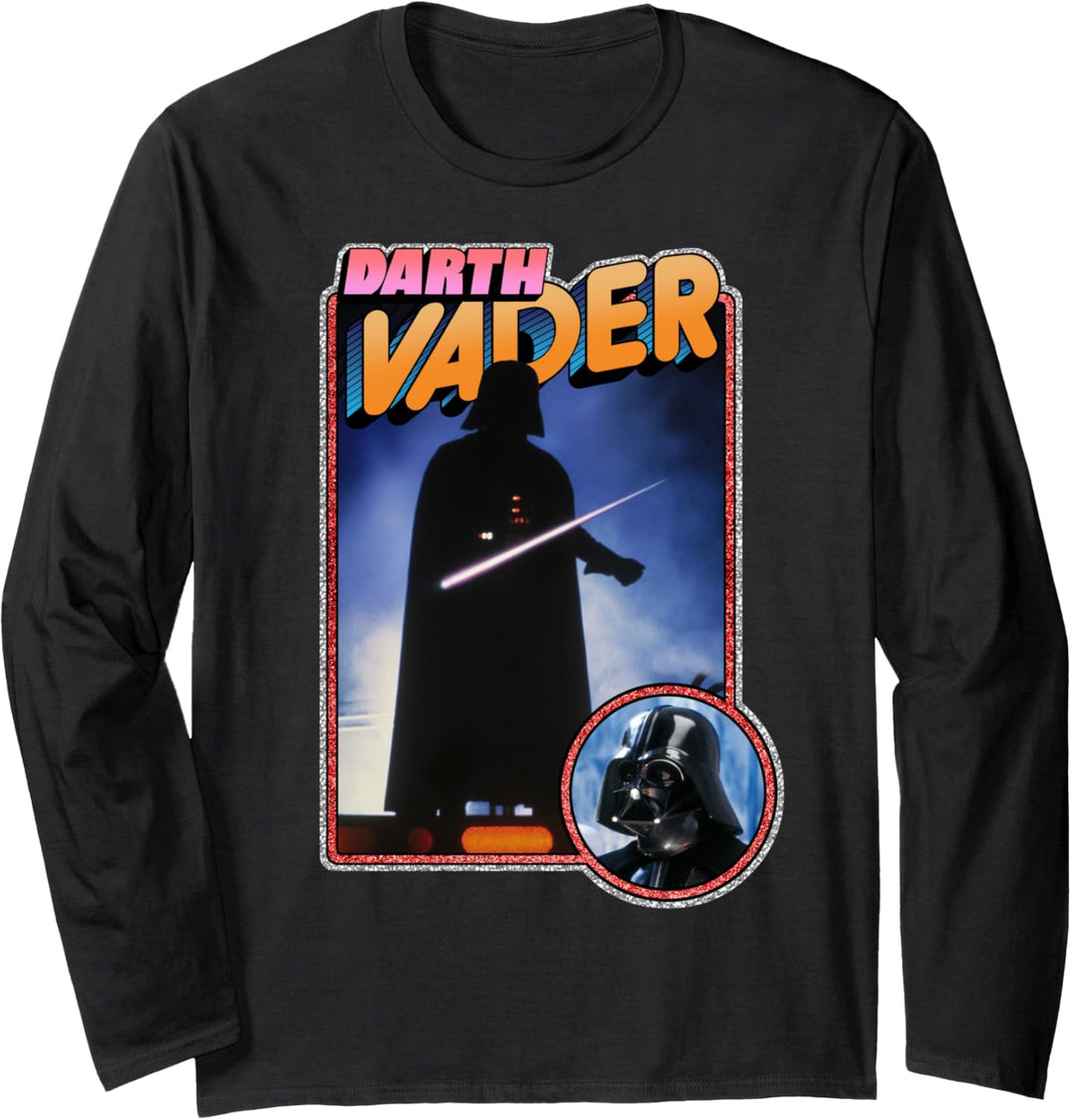 Star Wars Darth Vader Sharp Lightsaber Poster Langarmshirt