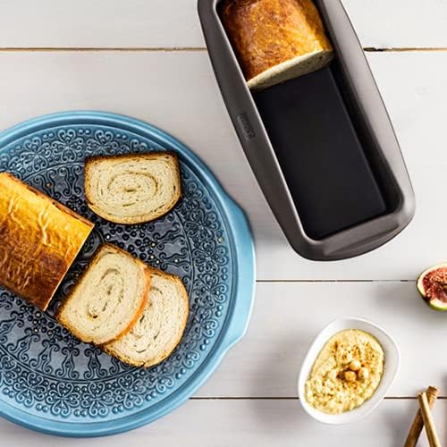 Lurch 585000 FlexiForm Kastenform 2er Set / 2 Brotbackformen aus 100% BPA-freiem Platin-Silikon, 25