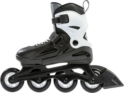 Rollerblade Jungen Fury Inlineskate, Black/White, 185