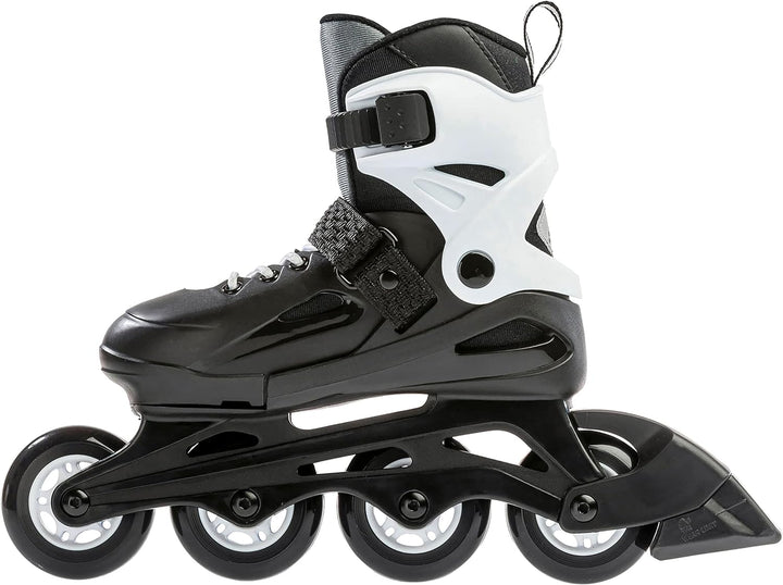 Rollerblade Jungen Fury Inlineskate, Black/White, 230