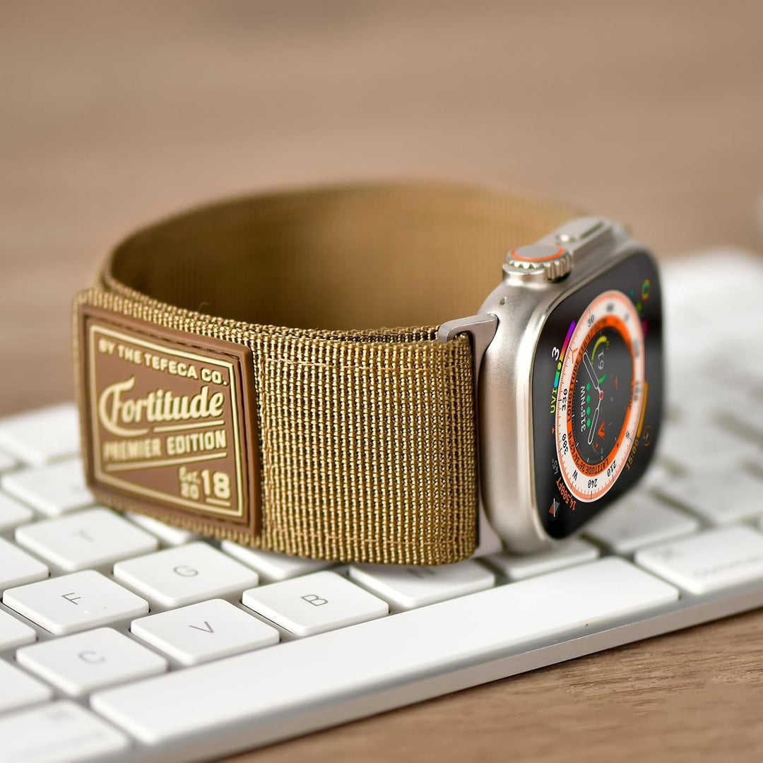 Tefeca Fortitude Serie Ultrawide Armband Kompatibel mit Apple Watch Ultra/Ultra2 Serie 9/8/SE2/7/6/S