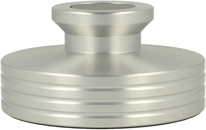 _blank #023si | Stabilisator für Schallplattenspieler | Auflagefläche und Griffeinlage aus Kohlefase