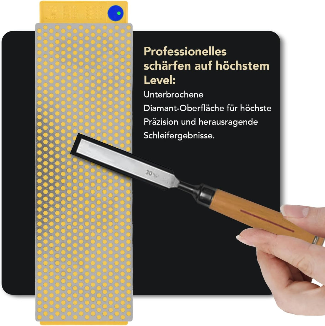 DMT DuoSharp Schärfstein extra-fein/grob, 20.3 cm / 8 Zoll, 1 Stück, W8ECNB Mehrfarbig Extra-Fein /