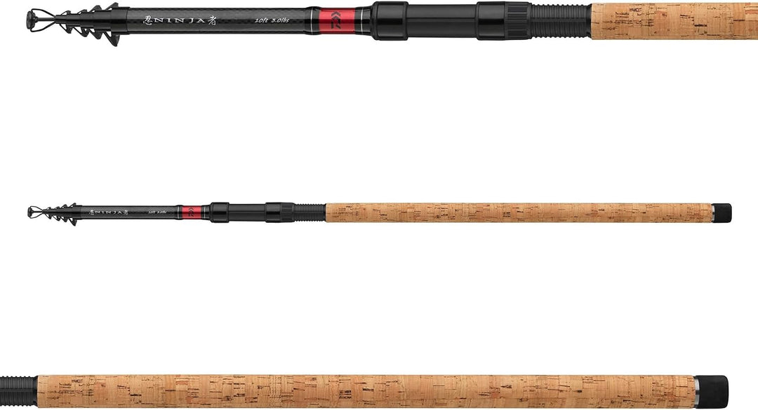 DAIWA Ninja X Tele Karpfen Karpfen Angelrute Teleskoprute 3,00m / 10 ft / 2,5lb, 3,00m / 10 ft / 2,5