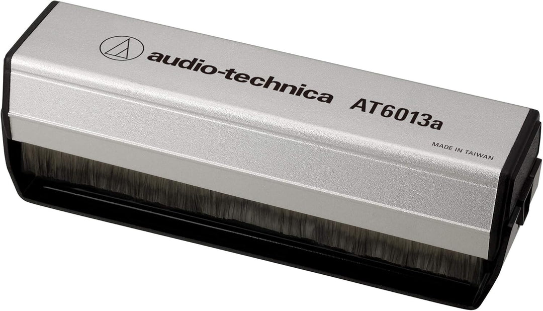 Audio-Technica AT6013a Dual-Action-Antistatischer Schallplattenpinsel & Pro-Ject Clean it Karbonfase