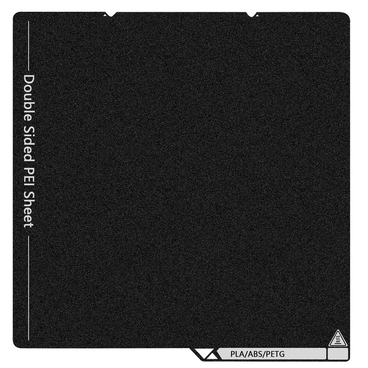 HzdaDeve 266x276MM für Kobra X/S1 Combo Build Plate PEI Blatt Doppelseitige Texturierte Platte Behei