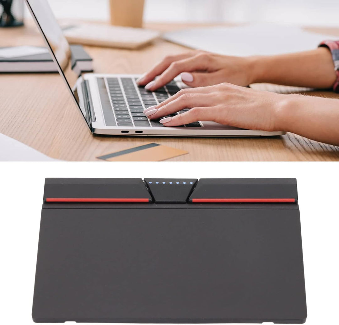 ciciglow Touchpad, Notebook-Touchpad DREI Tasten Touchpad Plug and Play Berührungsempfindliches Trac