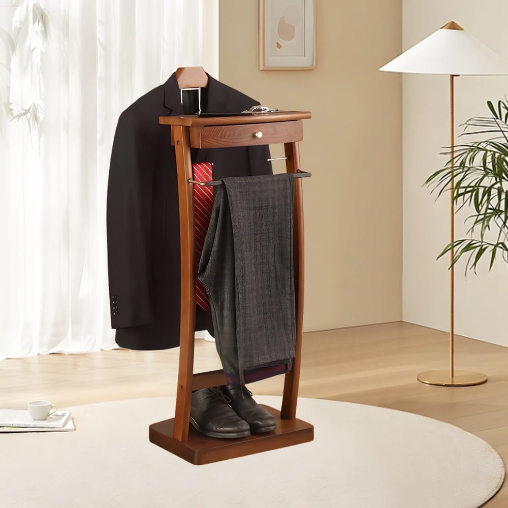 Herrendiener Stummer Diener Hölzern Herrendiener Stummer Diener Garderobe Kleiderständer Damendiener