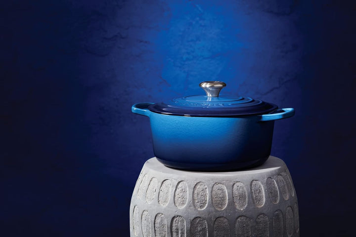 Le Creuset Signature Gusseisen-Bräter mit Deckel, Ø 28 cm, Rund, Für alle Herdarten und Induktion ge