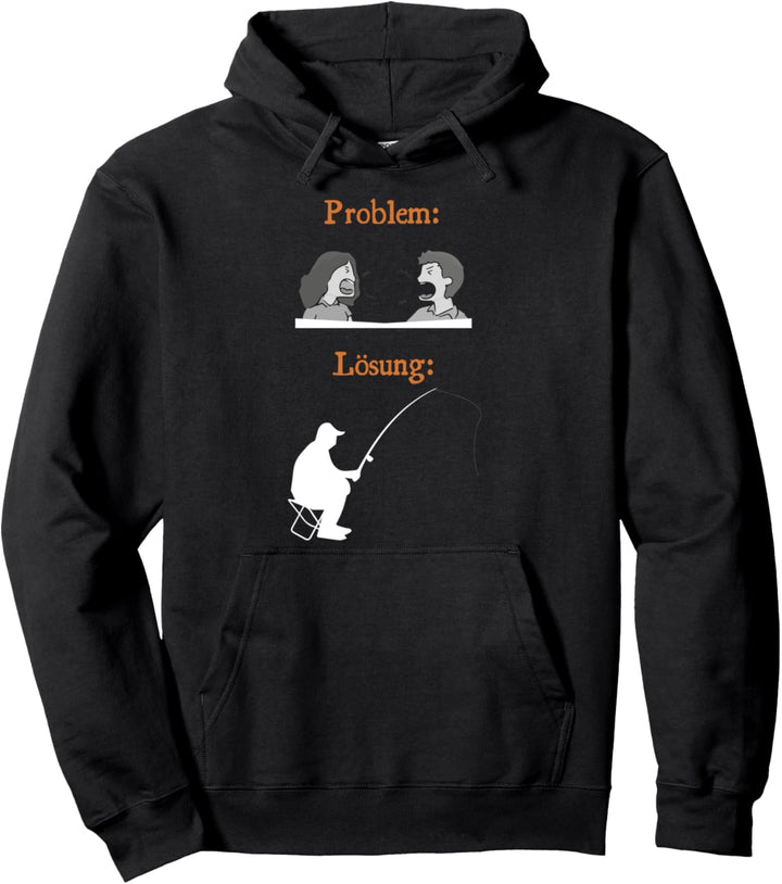 Barsch Forelle Fischen Karpfen Hecht Mann Carp Fishing Pullover Hoodie
