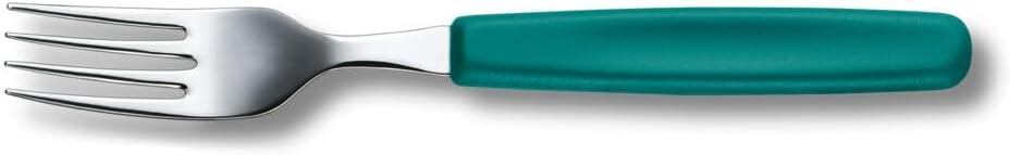 Victorinox Classic Besteck-Set mit Tafelmesser und Gabel, 12-teilig, Extra Scharfe Klinge, Wellensch