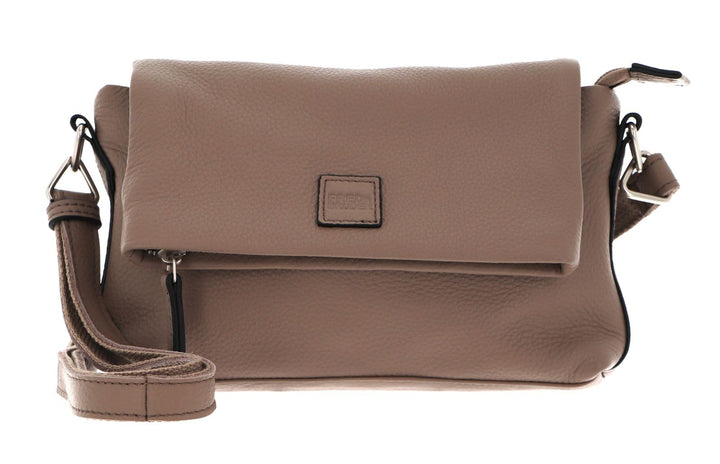 FREDsBRUDER Tasche TRIANGLE CROSSBODY mit Label-Applikationen Einheitsgrösse Muddy Taup, Einheitsgrö