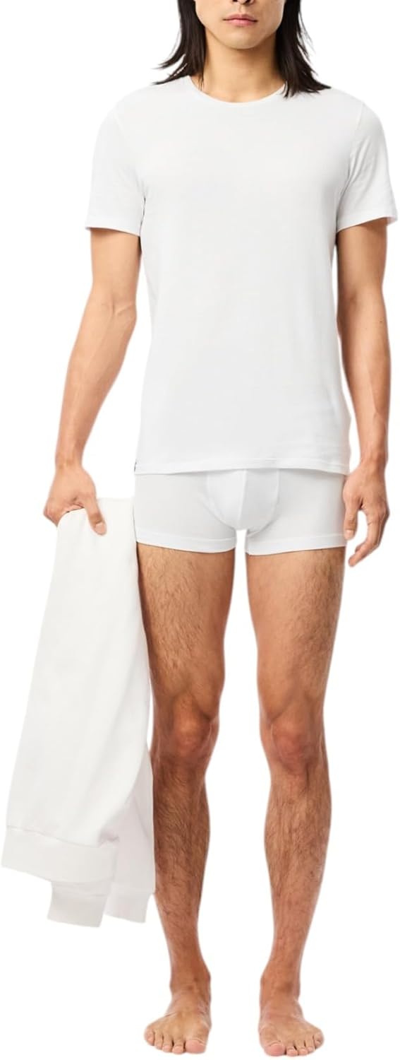 Lacoste Herren Th3321 Basic L Weiss/Opulenter Garten, L Weiss/Opulenter Garten