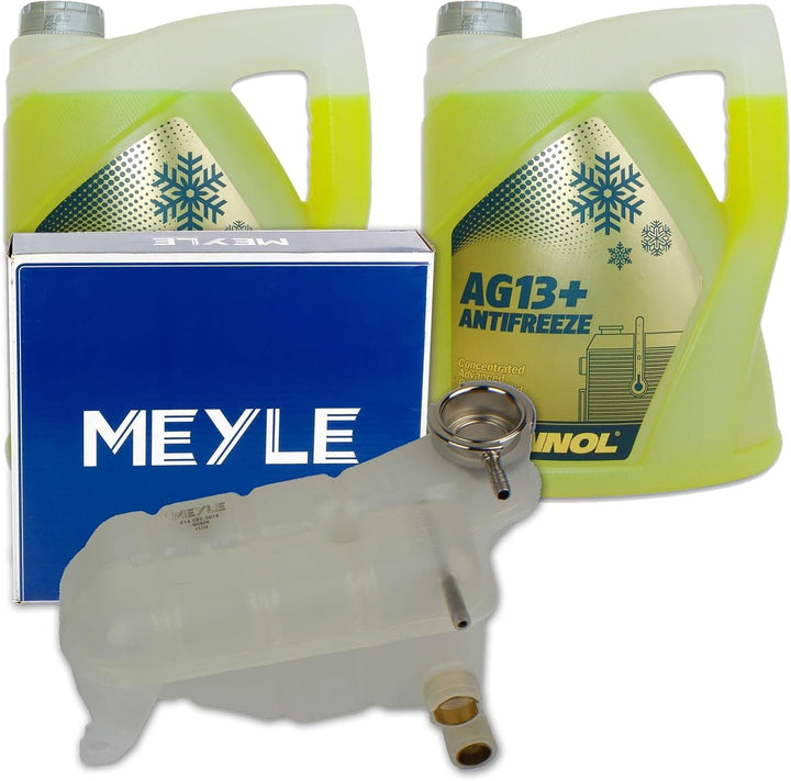 Meyle Ausgleichsbehälter+10L Kühlmittel | 014 050 0016 + 10lLAG 13 Kompatibel mit 124 Cabriolet (A12