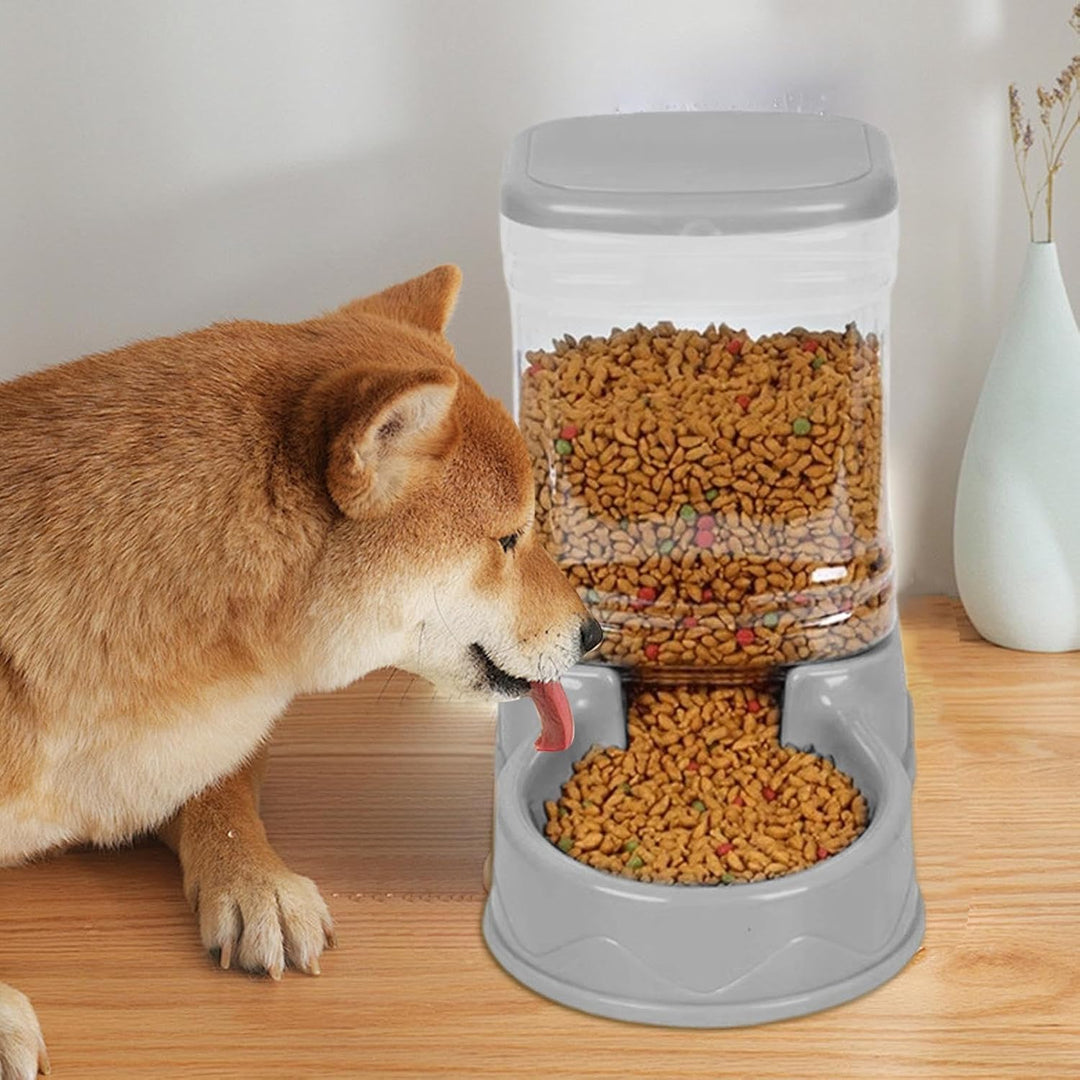 Automatischer Futterspender - Katzenfutter Und Wasser Automat 2 In 1 Für Haustiere - Reisefutterspen