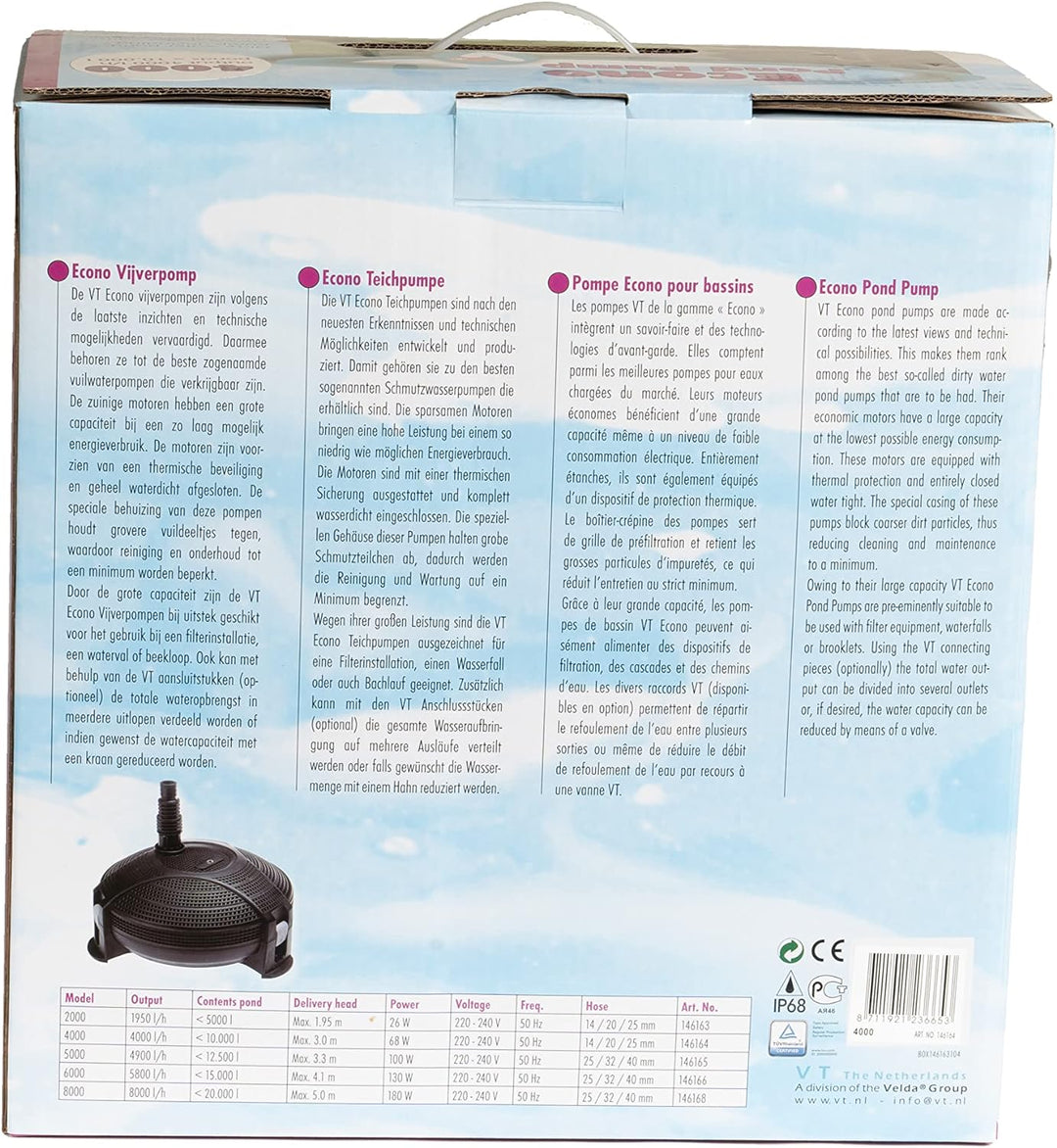 VT Econo Pond Pump 4000