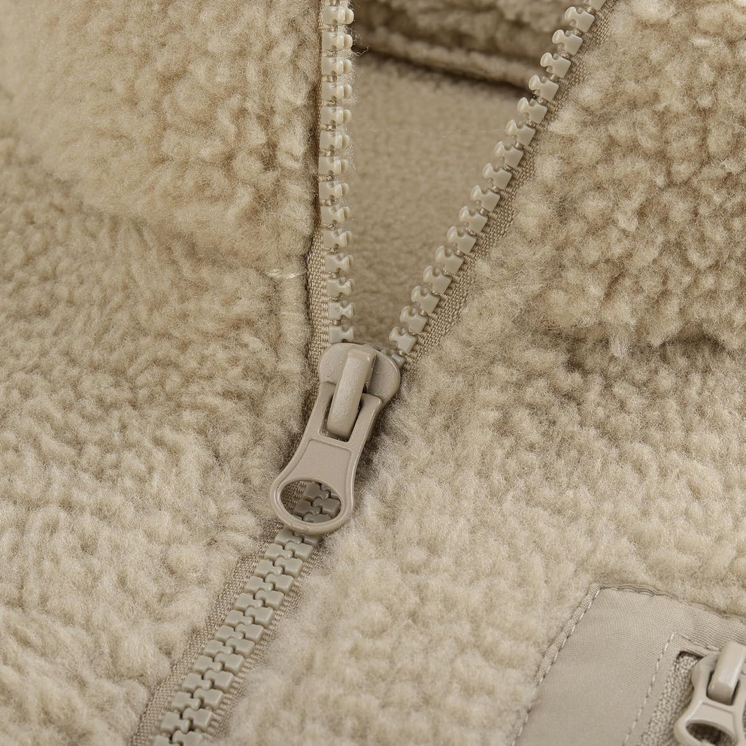 Kleinkind Kinder Polarfleece Weste Verdicken Kinder Stehkragen Reissverschluss Ärmellose Jacke Elter