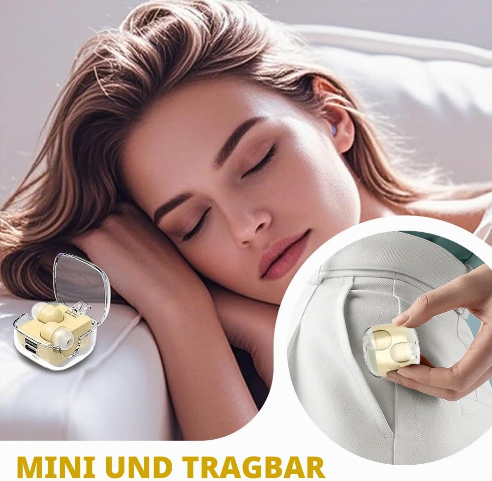 Mini Unsichtbare Kopfhörer Bluetooth Kabellos, Unsichtbare Kleine Schlaf Kopfhörer, In Ear Kleinste
