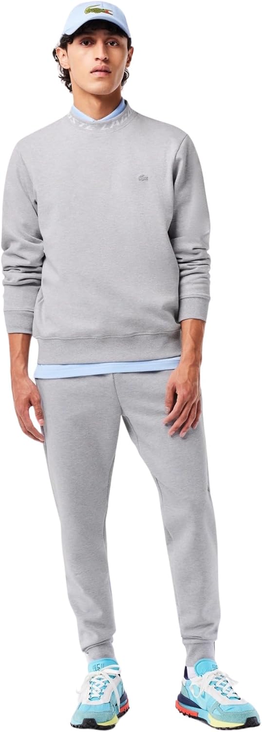 Lacoste Herren Sweatshirts, Chinesisches Silber.