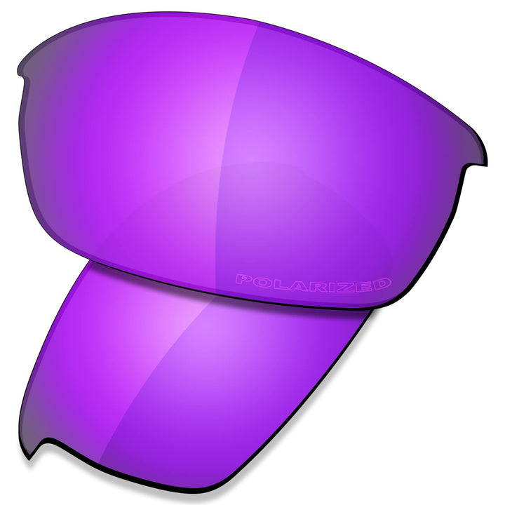 Saucer Premium-Ersatzgläser und Gummi-Kits für Oakley Flak Jacket Sonnenbrillen High Defense - Viole