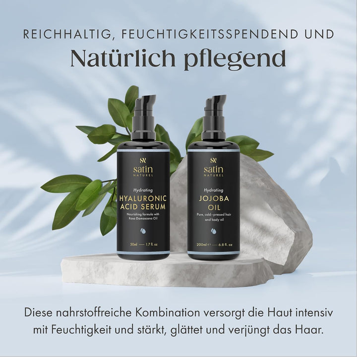 Jojobaöl BIO Kaltgepresst – 200ml - Vegan – Jojobaöl Bio für Kosmetik – Jojobaöl Haare &amp; Gesicht von